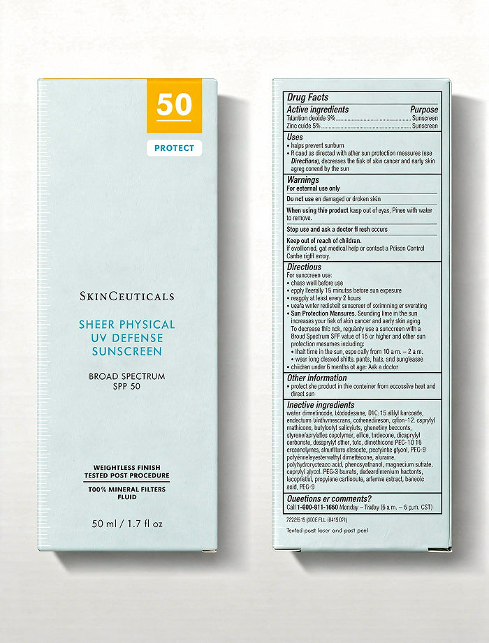 Sheer Physical UV Defense SPF 50